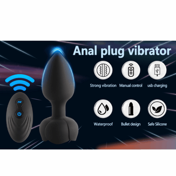 black anal toy