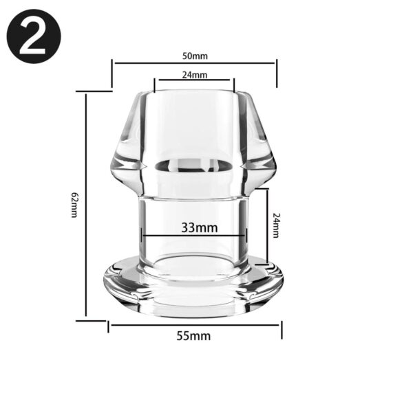 hollow butt plug