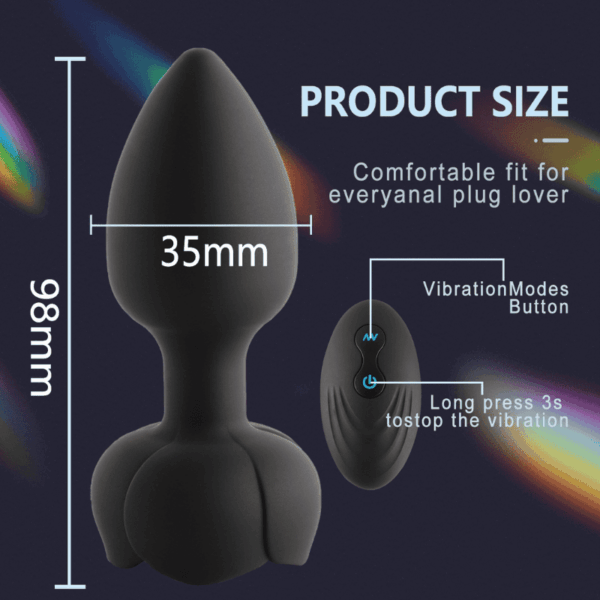 black anal toy