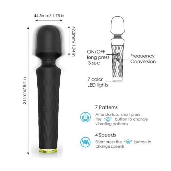 black wand massager