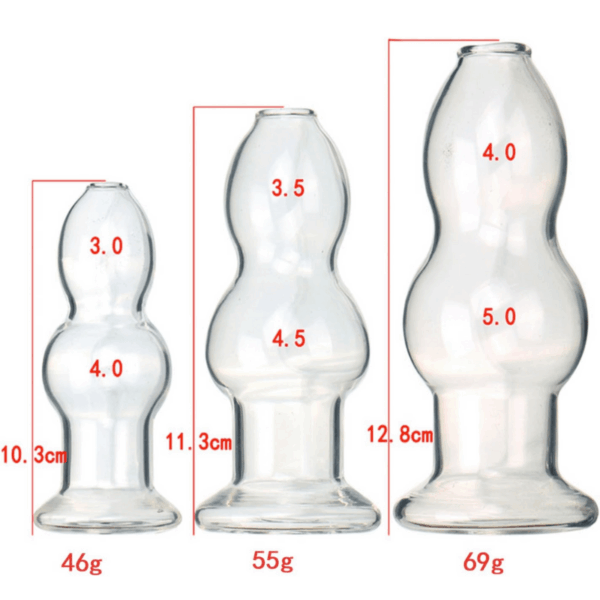 glass butt plug