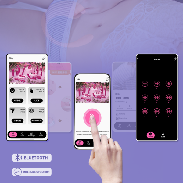 light pink pleasure toy