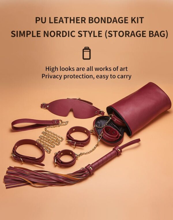 dark blue bondage accessory