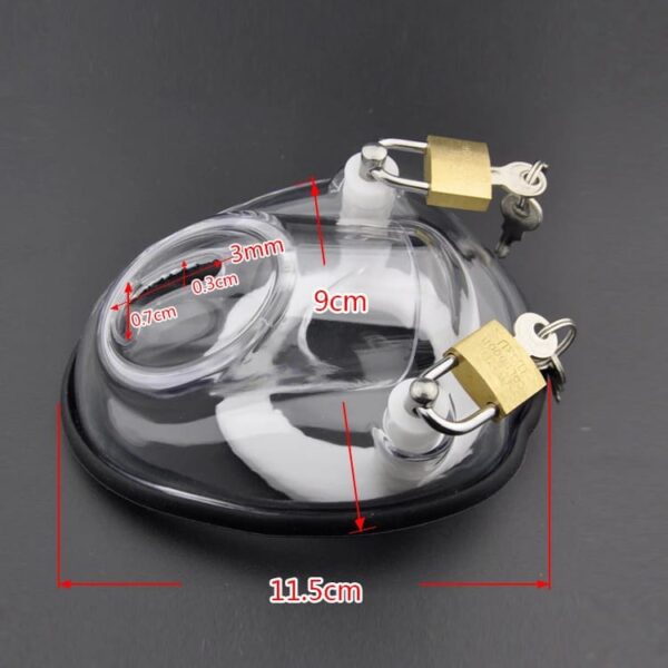 transparent pleasure toy