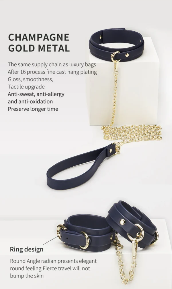 dark blue bondage accessory