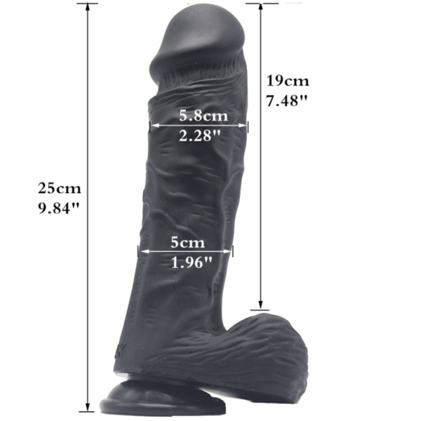 black dildo