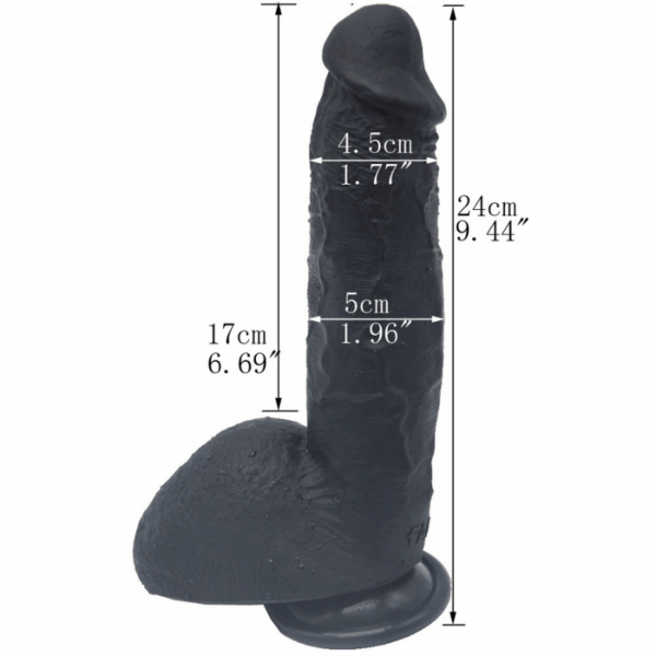 black dildo