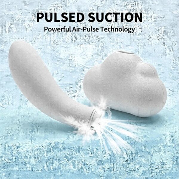 Storm Of Pleasure Double Stimulation Suction Vibrator
