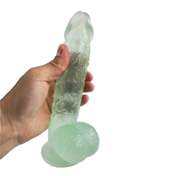 Green Jelly Dildo