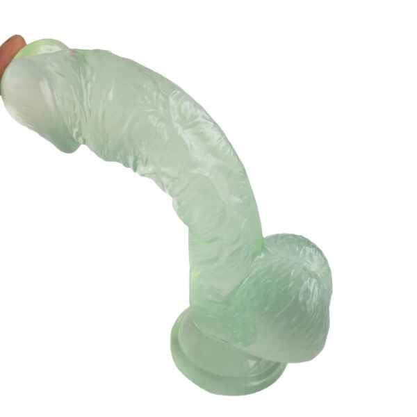 Green Jelly Dildo