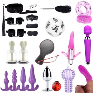 21-Piece BDSM Bondage Collection