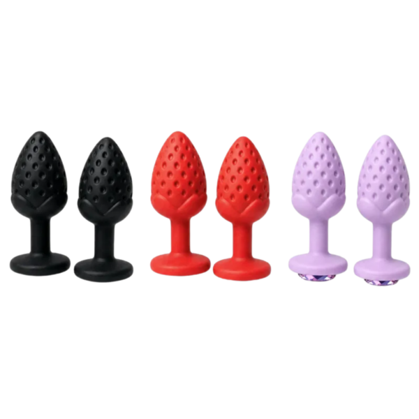 Wild Berry Silicone Butt Plug