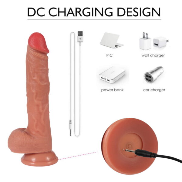 Harlan Swaying Vibrating Wireless Dildo
