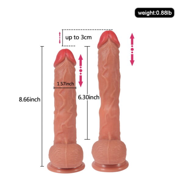 Harlan Swaying Vibrating Wireless Dildo