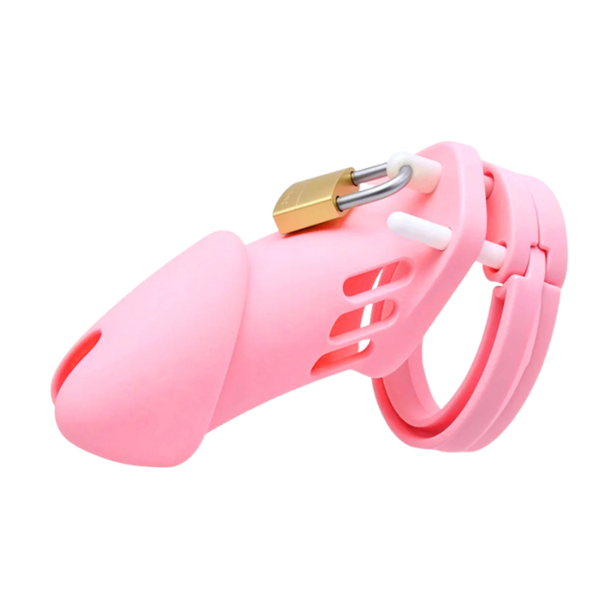 Nova Key Silicone Chastity Cage