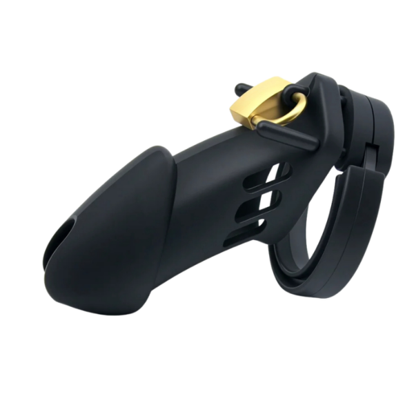 Nova Key Silicone Chastity Cage