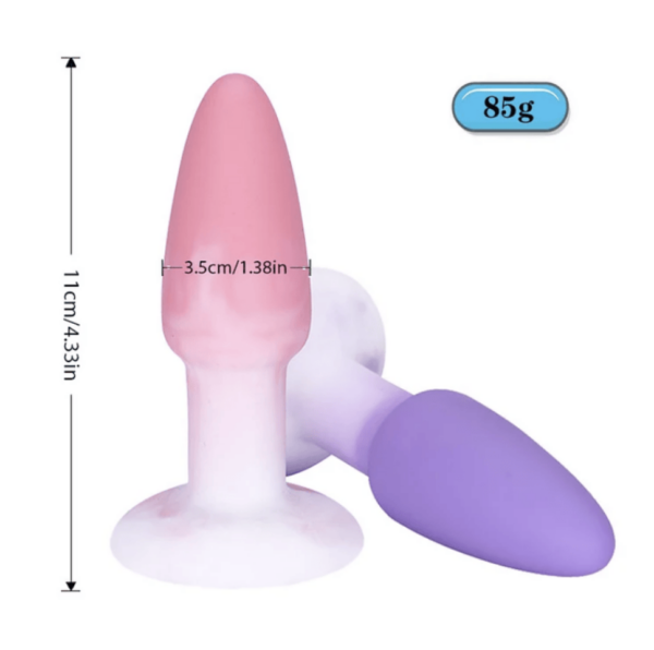 Candy Soft Silicone Butt Plug