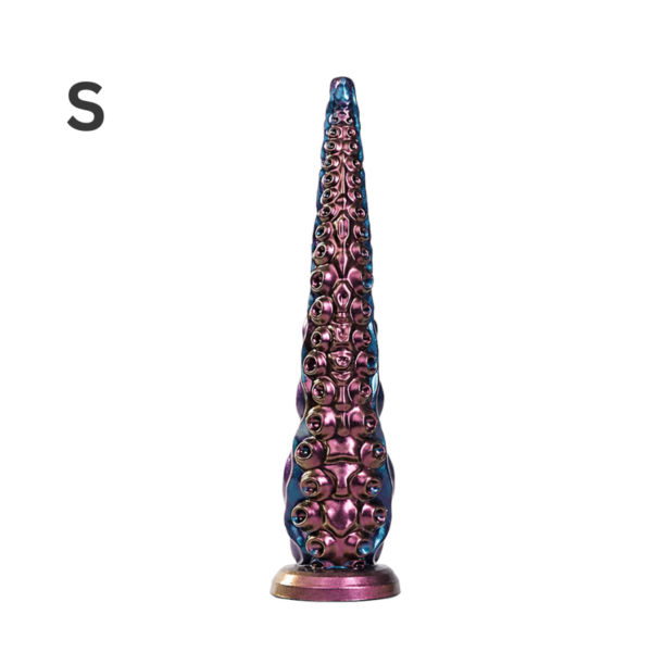 Cosmic Kraken Textured Tentacle Silicone Dildo