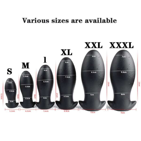 The Safe Egg Butt Plug S-XXL