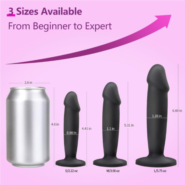 Eclipse Soft Silicone Anal Dildo