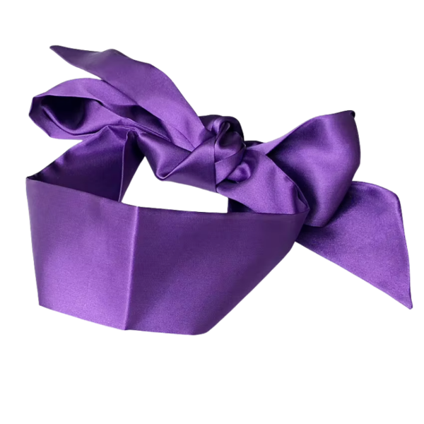 Plush Blindfold Belt
