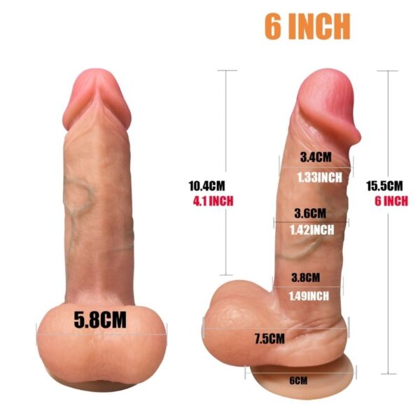 Leandro Premium Silicone Dildo