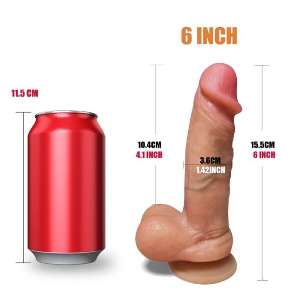 Leandro Premium Silicone Dildo
