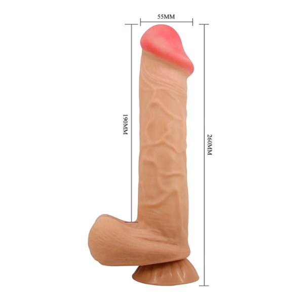 Mendel Dual-Layer Super Realistic Dildo