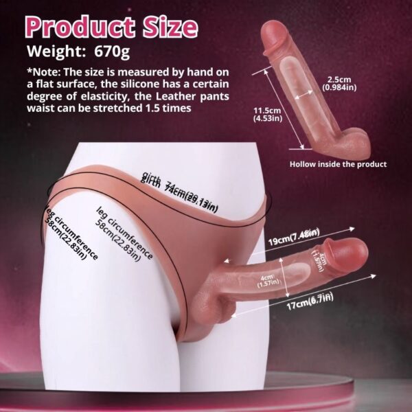 Ultra Realistic Penis Sleeve Strap On
