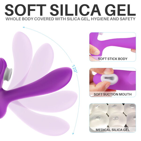 LIX Clit Sucking Vibrator Remote Controlled