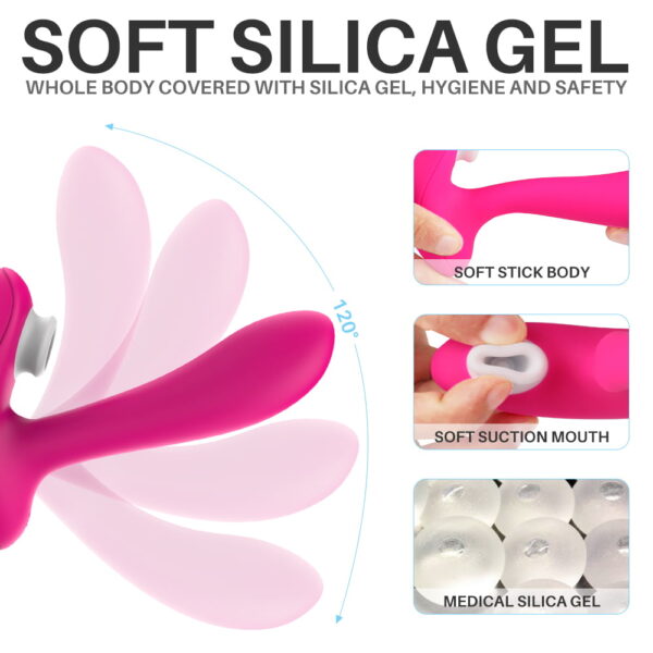 LIX Clit Sucking Vibrator Remote Controlled