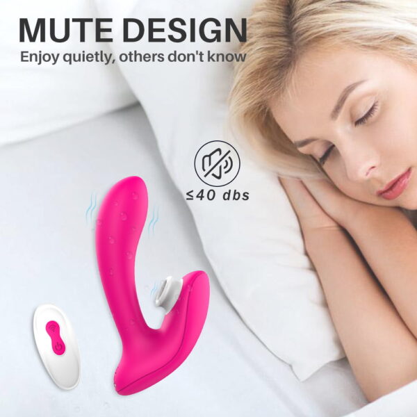 LIX Clit Sucking Vibrator Remote Controlled