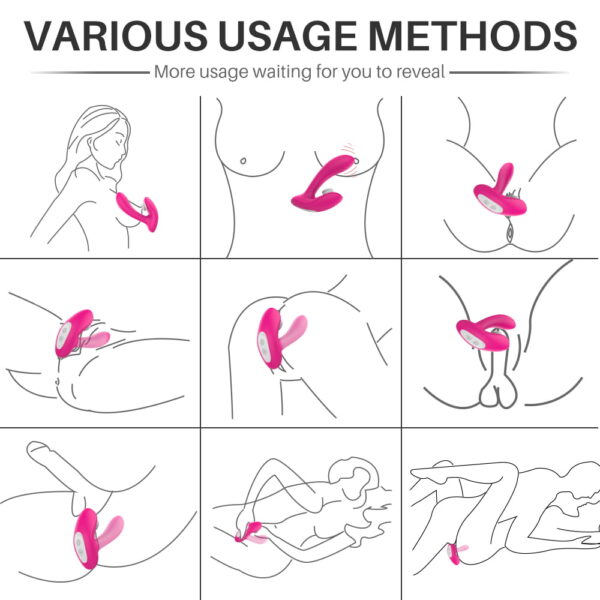LIX Clit Sucking Vibrator Remote Controlled