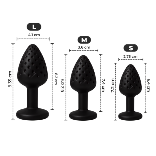 Wild Berry Silicone Butt Plug