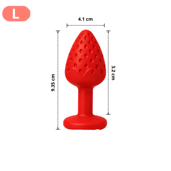 Wild Berry Silicone Butt Plug