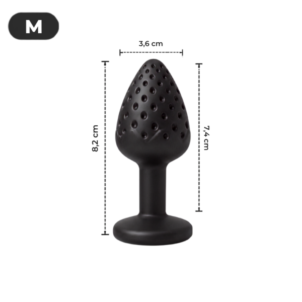 Wild Berry Silicone Butt Plug