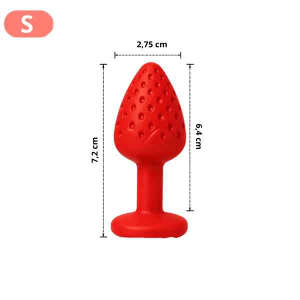 Wild Berry Silicone Butt Plug
