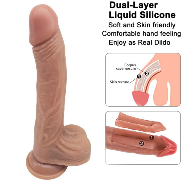 Super Soft Best Vibrating Dildo