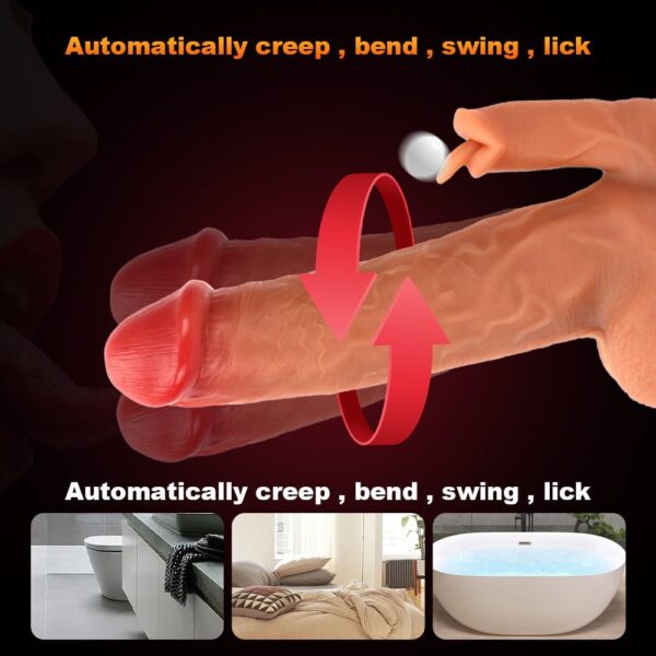Super Soft Clit Lick Dildo