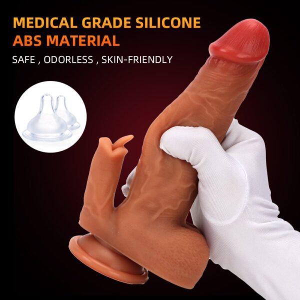 Super Soft Clit Lick Dildo