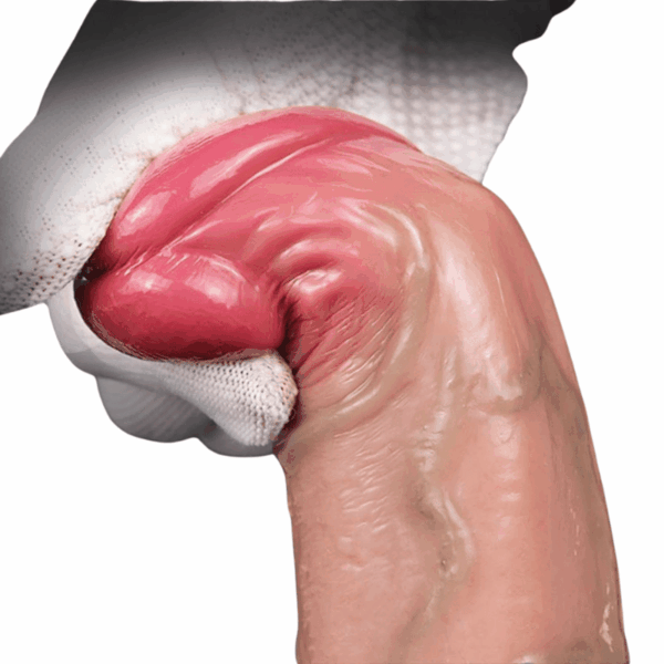 Super Soft Thrusting and Vibrating Dildo